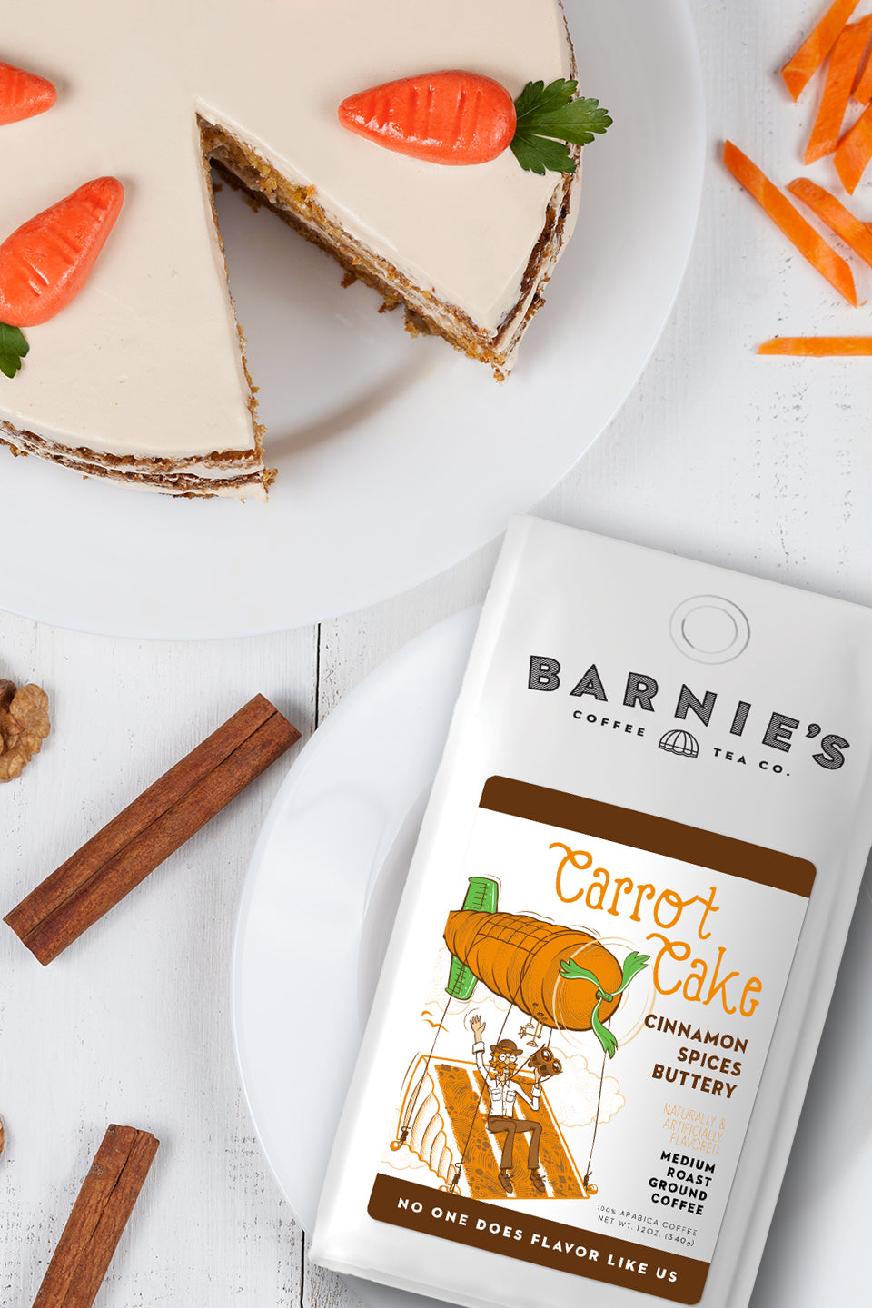 Behind The Bean: The Inspiration Behind Barnie's Carrot Cake Flavor