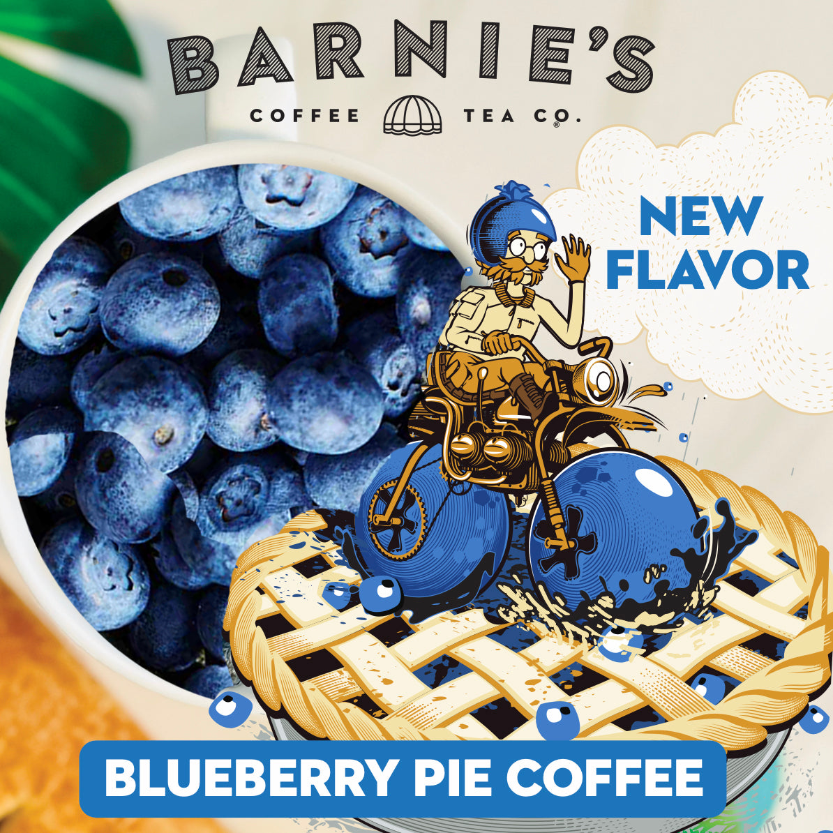 Limited Time Only Blueberry Pie Flavored Coffee - The Story Behind the Beans