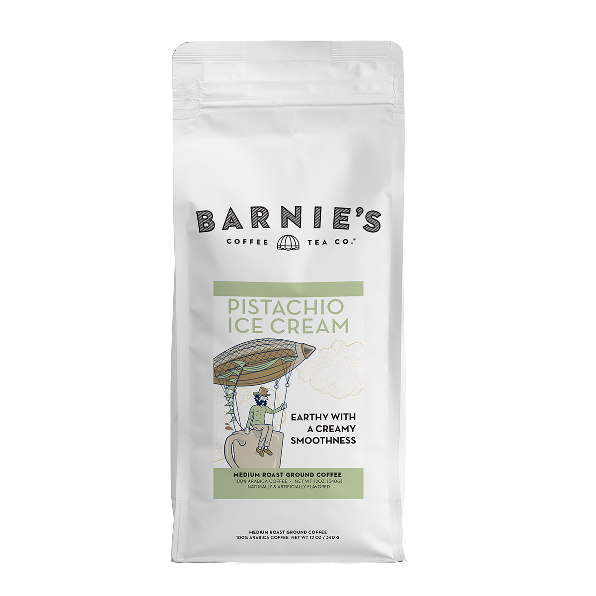 Pistachio Ice Cream Flavored Coffee | Barnie's Coffee & Tea Co