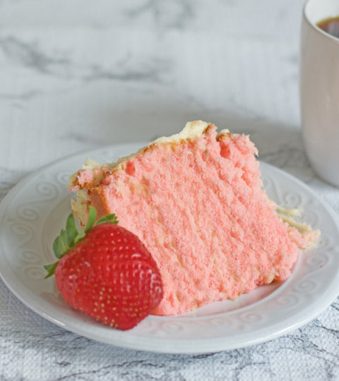 Strawberry Supreme Cake with Cream Cheese Frosting