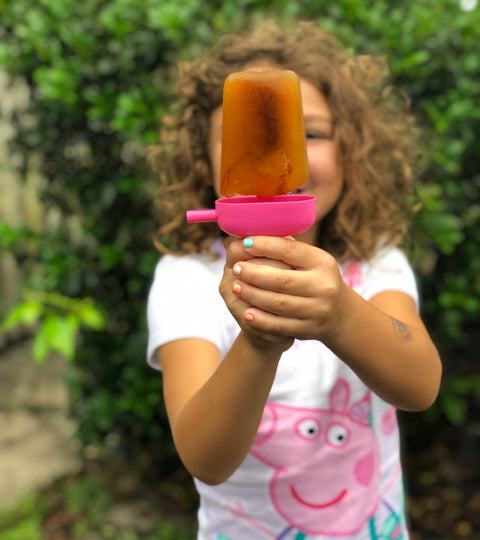 Santa’s White Christmas Summer Popsicles