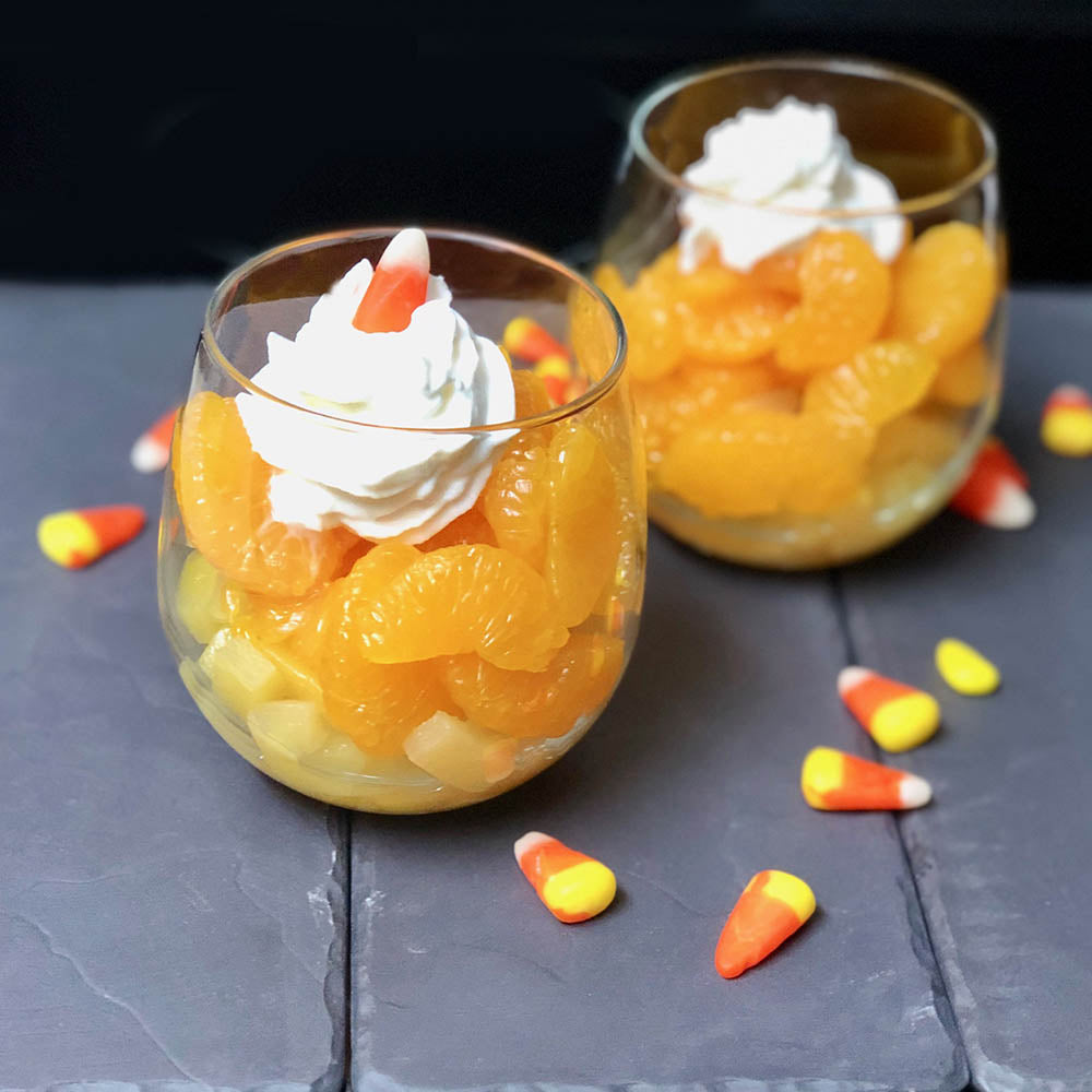 Healthy Candy Corn Snack this Halloween