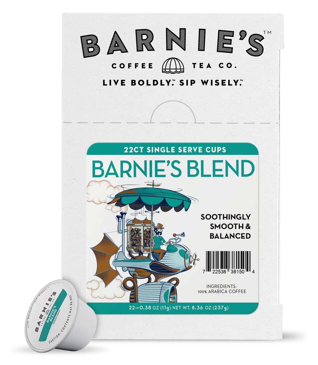 Barnie's Blend - Regular & Decaf Coffees | Barnie's Coffee & Tea Co ...