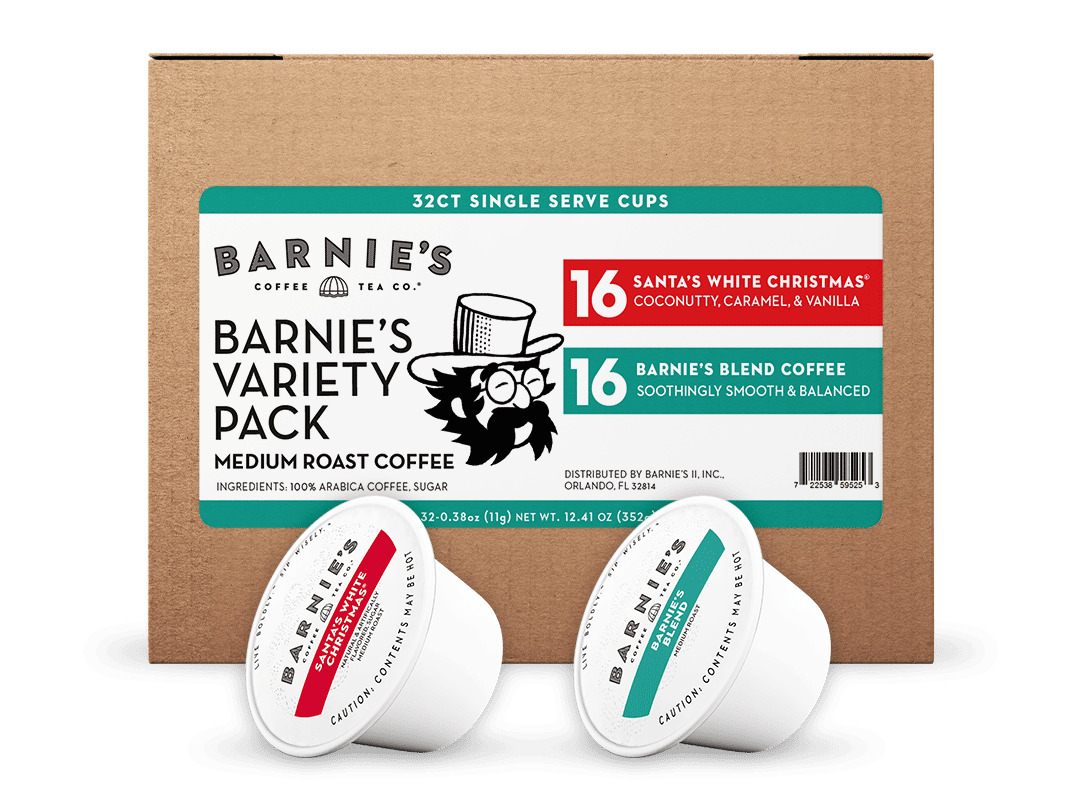 Barnie's Coffee Single Cups Variety Pack, 32ct.