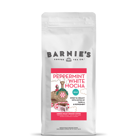 Peppermint White Mocha Coffee, DECAF