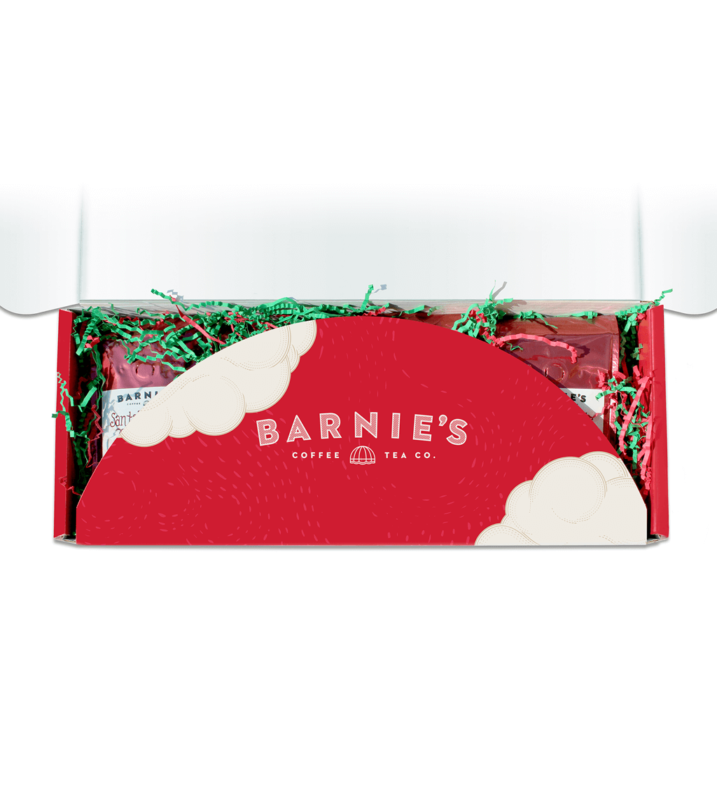 Santa's White Christmas Coffee Gift Box