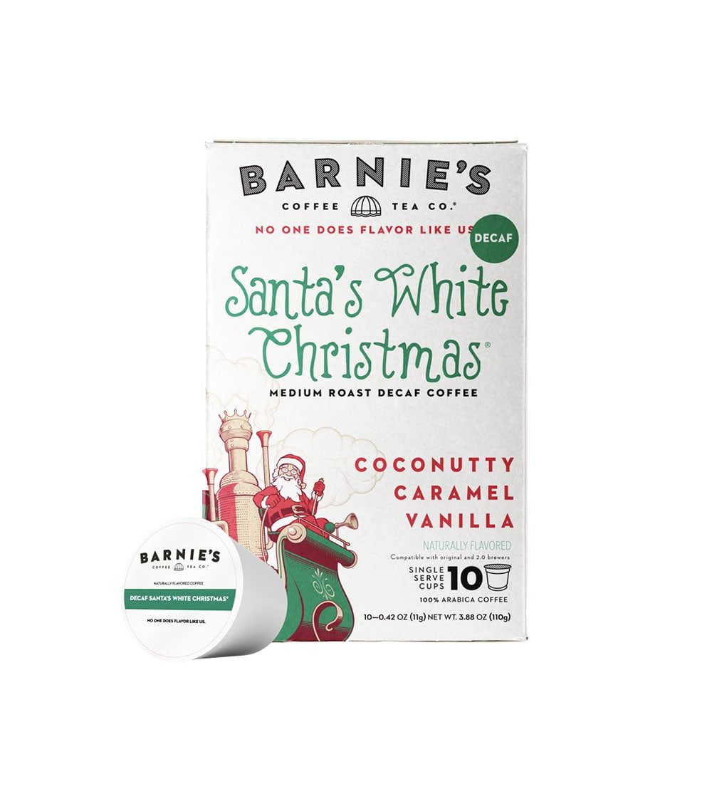 Santa's White Christmas® Single Serve Cups, DECAF, 10ct.