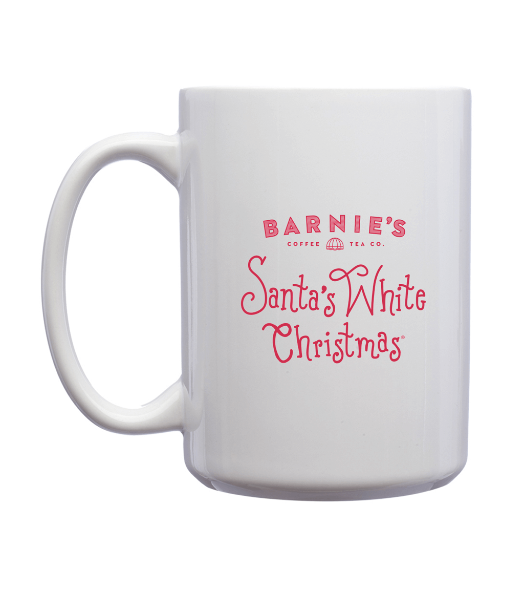 Santa's White Christmas® Oversized Whimsy Mug Back