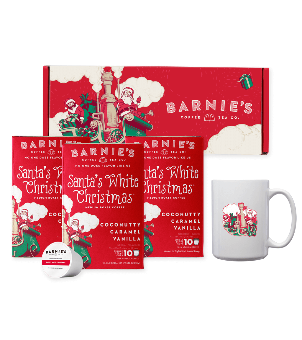 Santa's White Christmas Single Serve Gift Set